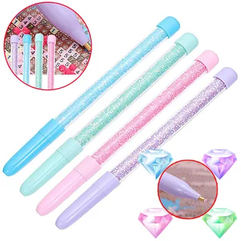 

New Glitter Diamond Drill Pen DIY 5D Diamond painting Tools Point Rhinestones Pen for Round Square Drills Moasic supplies