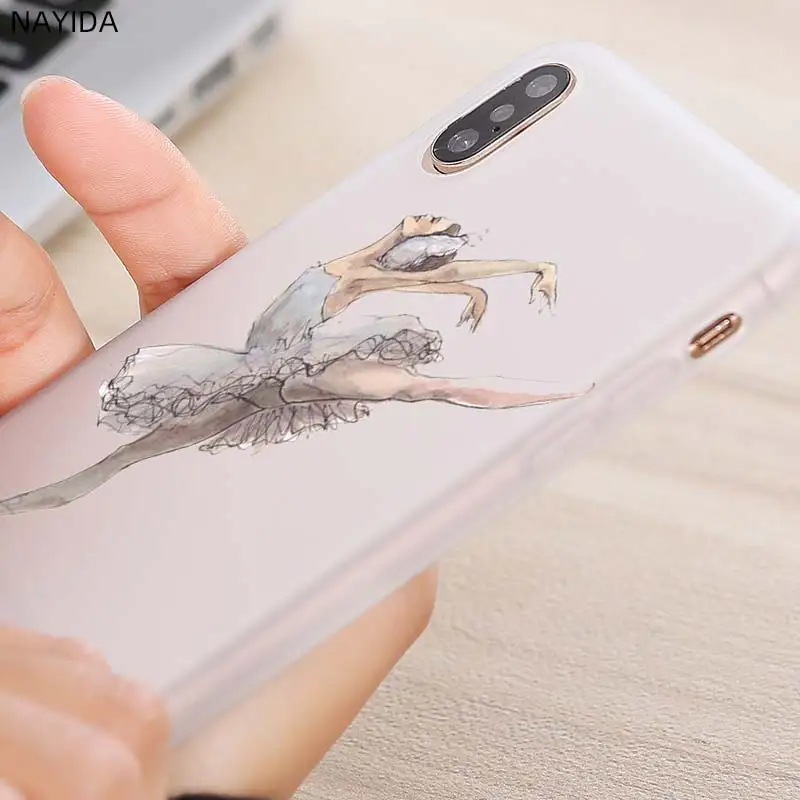 Модный мягкий чехол для Xiaomi Redmi 9A 8A 7A 6A Note 9 8 7 6 5 Pro 8T 9S Coque красивые балетки