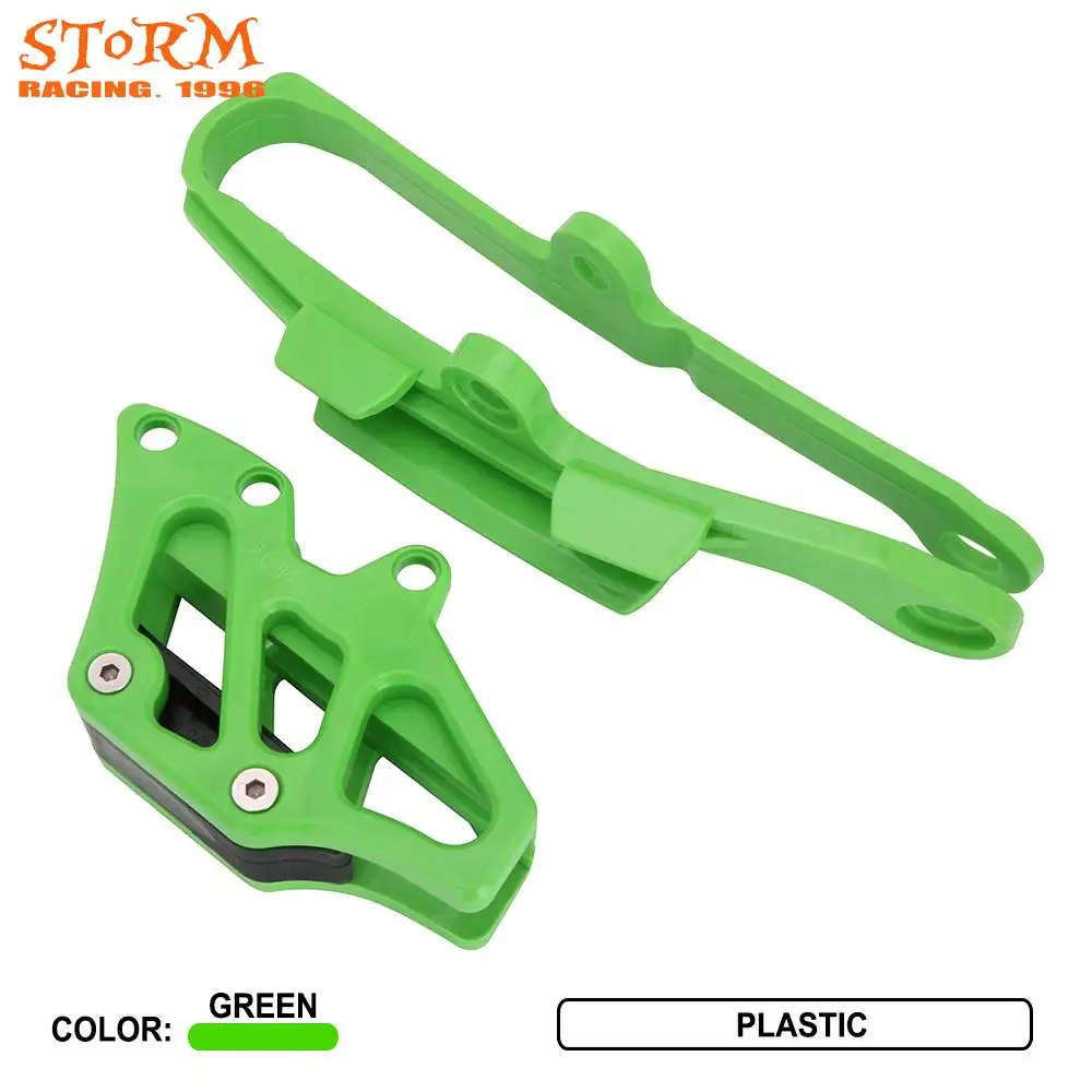 

CNC Plastic Motorbike Protector Chain Guard Guide & Slider Guard For Kawasaki KXF250 KXF450 KXF 250 450 KX250F KX450F 2009-2016