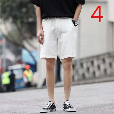 Мужские повседневные шорты, мужские брюки, Корейская версия, тонкие мужские брюки, новинка 2019
