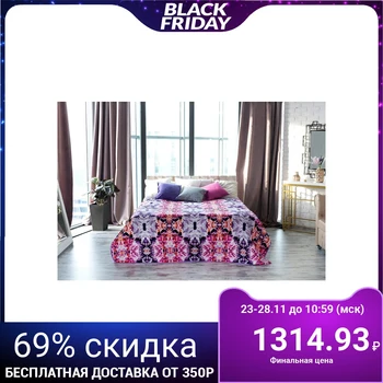 

Bedspread Ethel Minerals euro maxi Alexandrite 220x240 cm, microfiber 100% polyethylene