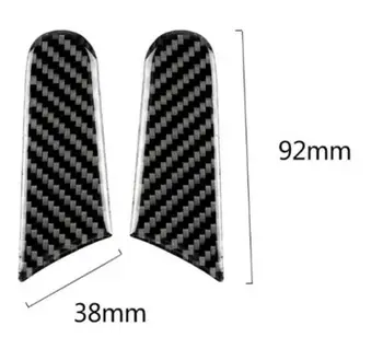 

Trim Rearview mirror sticker Decoration Parts Replacement Carbon Fiber
