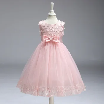 

dress summer 2020 summer children's princess dress flower children's dress European and American performance dress