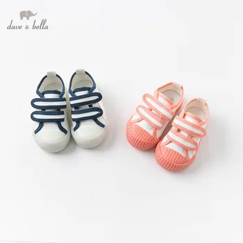

DB12856 Dave Bella spring baby boy girl canvas shoes brand casual shoes