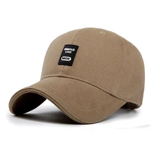 Мужская хлопковая бейсболка для отдыха на открытом воздухе, осенняя модная Корейская Спортивная шляпа от солнца, женская кепка-Дальнобойщик