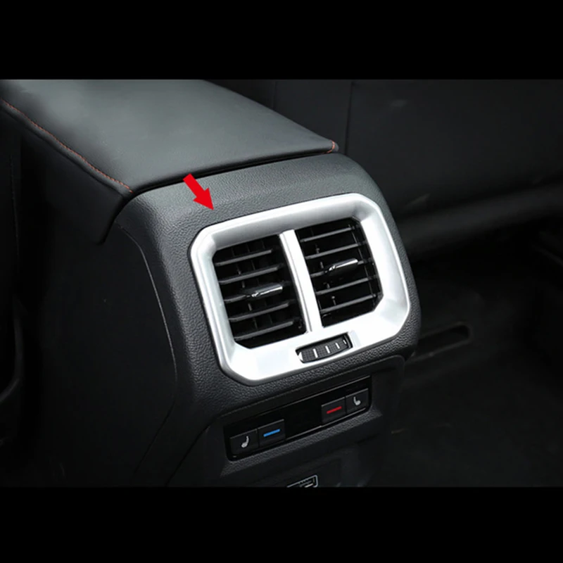 

For Tiguan MK2 2017 2018 ABS Matte Rear Air Outlet Cover Trim accessories car styling 1pcs