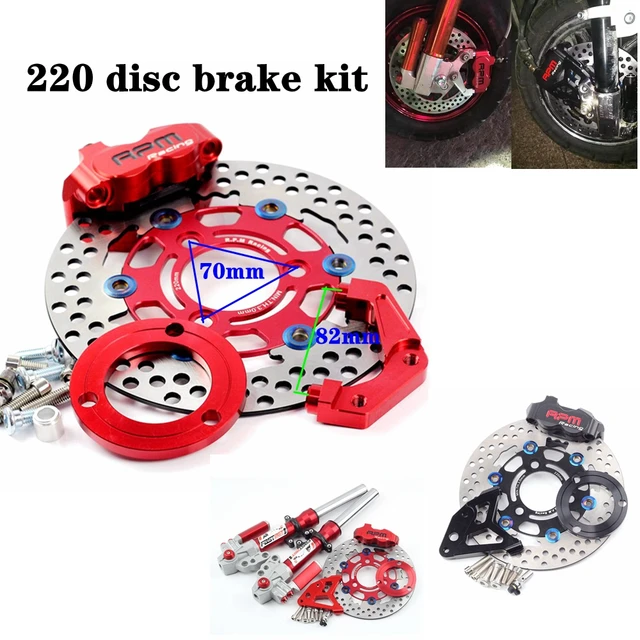 Einzigartiger Rpm Motorrad Bremssattel 82mm Scheibenrotor für Yamaha  Scooter Aerox Jog Bws Nmax Xmax Rsz Wisp Force Dirt Pit Bike Grom Dio