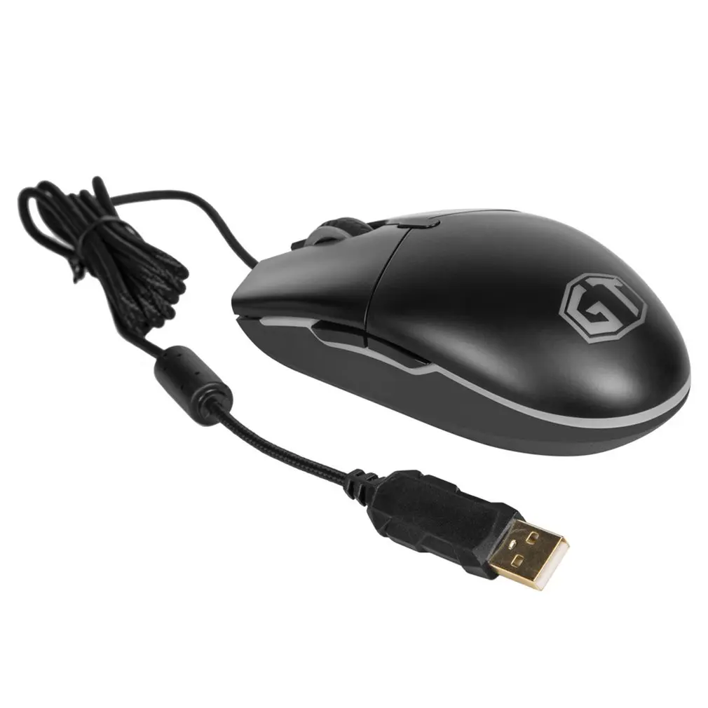 Delux M630 Проводная игровая мышь USB 5000 dpi 6600FPS красочный светильник, игровая мышь для настольного компьютера, ноутбука, компьютера