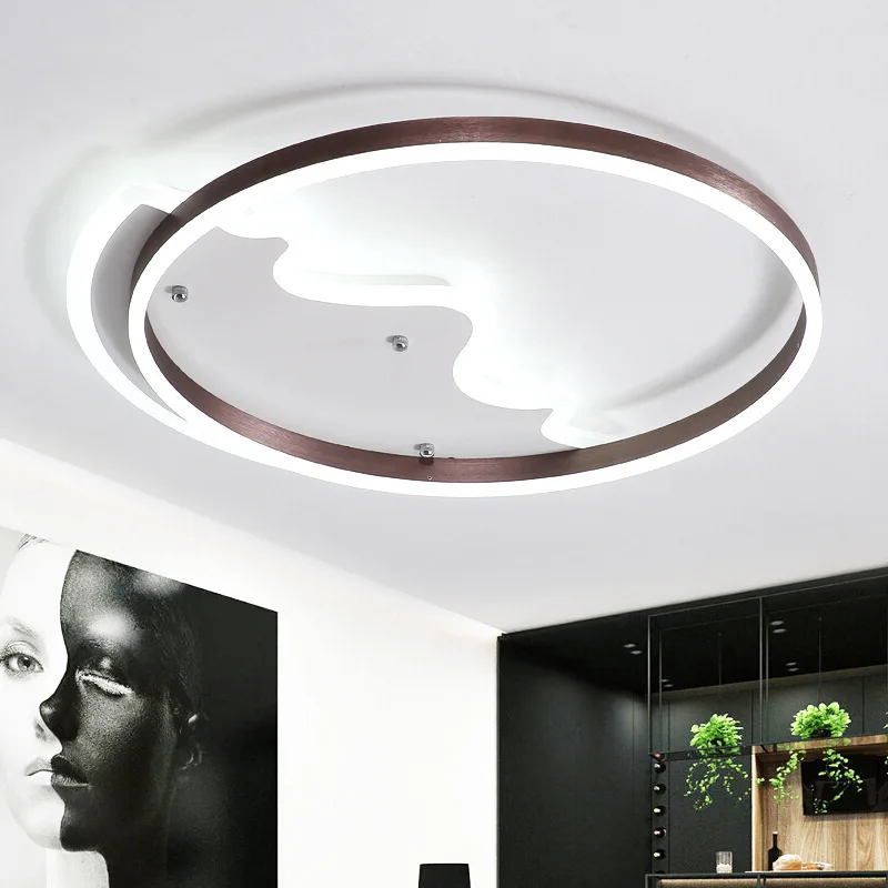 

Nordic Simple Diamond Metal Led Ceiling Lights Acrylic Living Room Dimmable Led Ceiling Lamp Bedroom Led Ceiling Light Fixtures