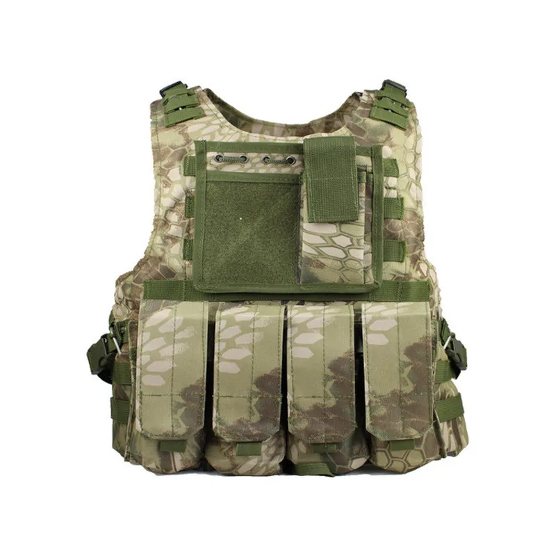 

55*68cm 600D Jamckiki Outdoor Special Forces Camouflage Amphibious Waistcoat Module Combat Vest Outdoor CS Field Equipment.