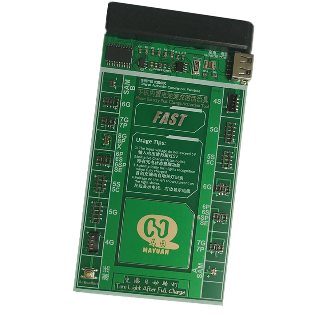 Battery Tester / Charger Charging Activation Circuit Board Tester for iPhone 8 Plus/X