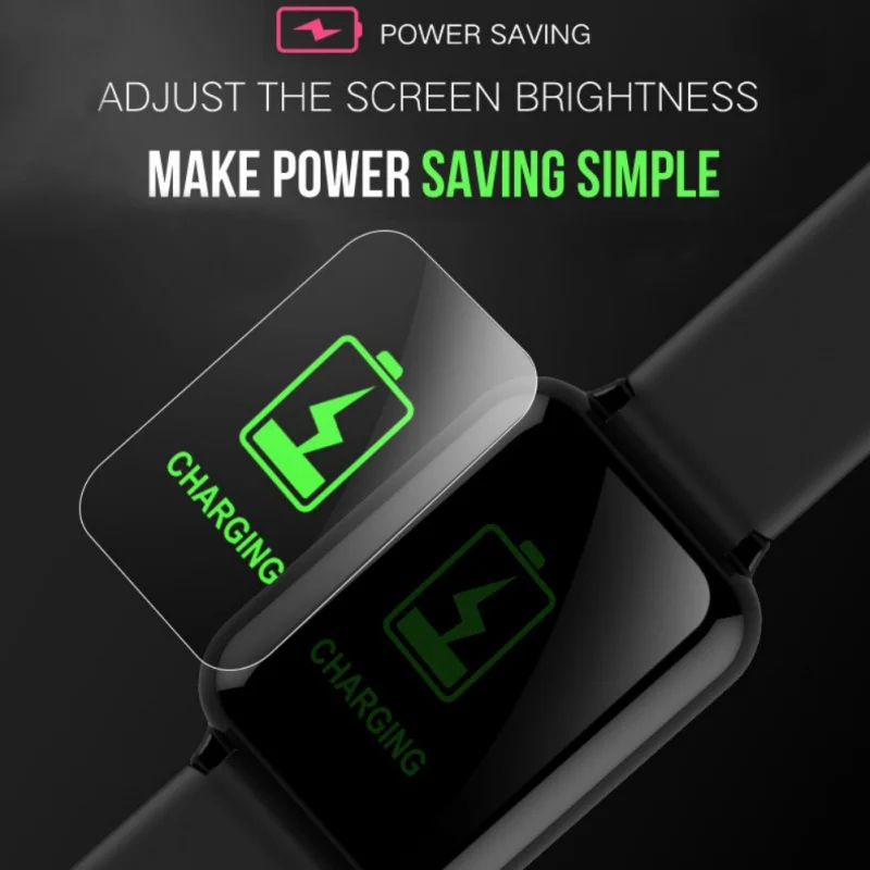 B57 smart watch Wristband waterproof sports Smart Watch heart rate monitoring blood pressure function for women men kids