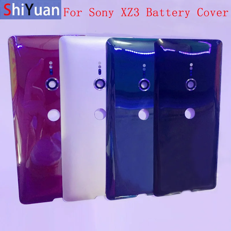 Задняя крышка батарейного отсека для Sony Xperia XZ3 стеклянная | Мобильные телефоны и