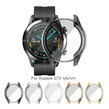 

TPU Slim Smart Watch Protective Case Cover for Huawei Watch GT2 46mm Case Frame AntiScratch Shell Smartwatch Accessories GT 2
