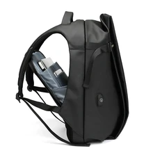 EURCOOL мужской модный рюкзак для путешествий Большой Вместительный Многофункциональный рюкзак с USB зарядным устройством мужской 15," рюкзак для ноутбука черный