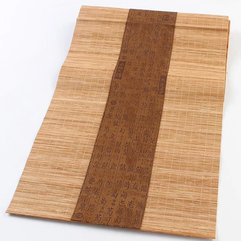 30*60 см бытовой Бамбуковый стол флаг бамбуковый журнальный столик чайный коврик для стола Европейская ткань Специальное предложение настольный флаг кухонные принадлежности