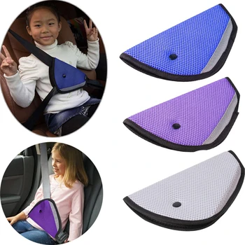 

Car Shoulder Harness Strap Triangle Car Safety Belt Adjust for Child Baby Kids Safety Belt Protector Adjuster Seat Belt Cover