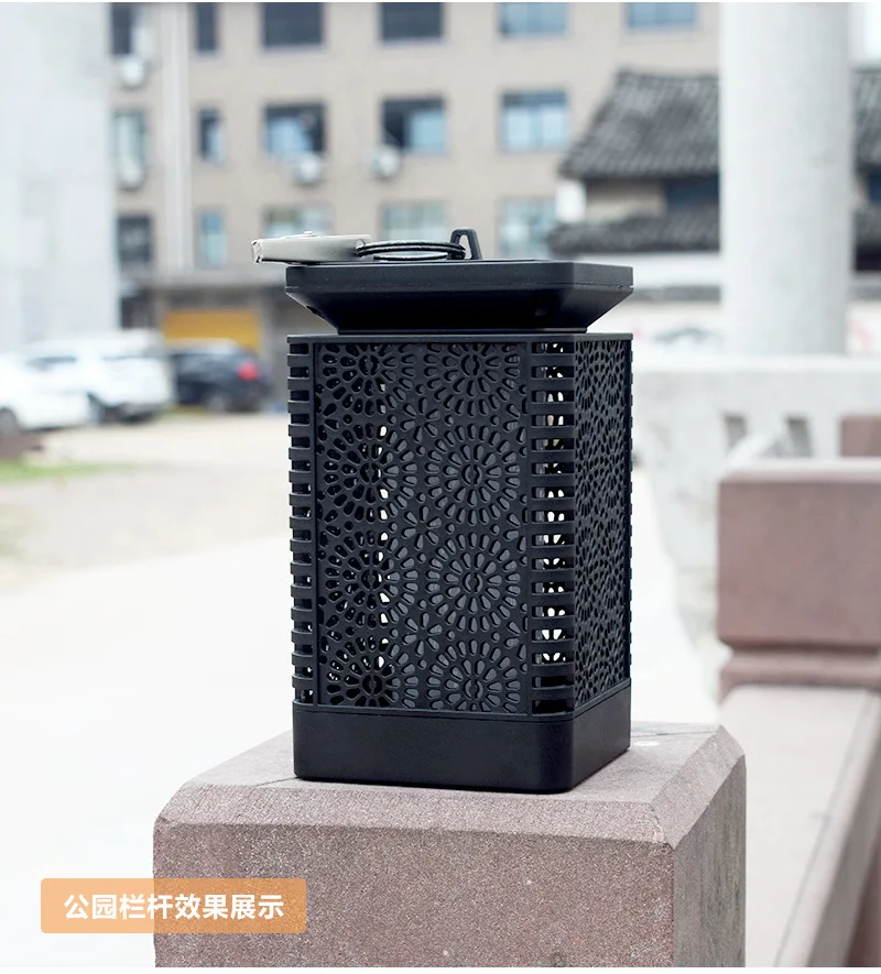 Amazon Hot Selling Retro Solar Model Flame Light Outdoor Waterproof LED Hanging Light Courtyard Decoration Landscape Lamp