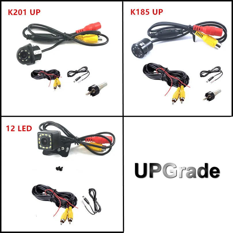 GSPSCN Parking System 2 in 1 TFT 5 HD Car Monitor with 170 Degrees Waterproof Car rear view Backup infrared camera + monitor