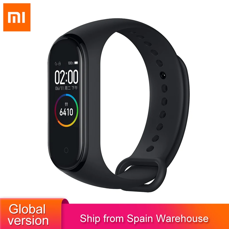 Original Xiaomi Mi Band 4 Smart Bracelet 3 Color AMOLED Screen Smart band Fitness Traker Bluetooth Sport Waterproof Smart Band|Smart Wristbands| -…