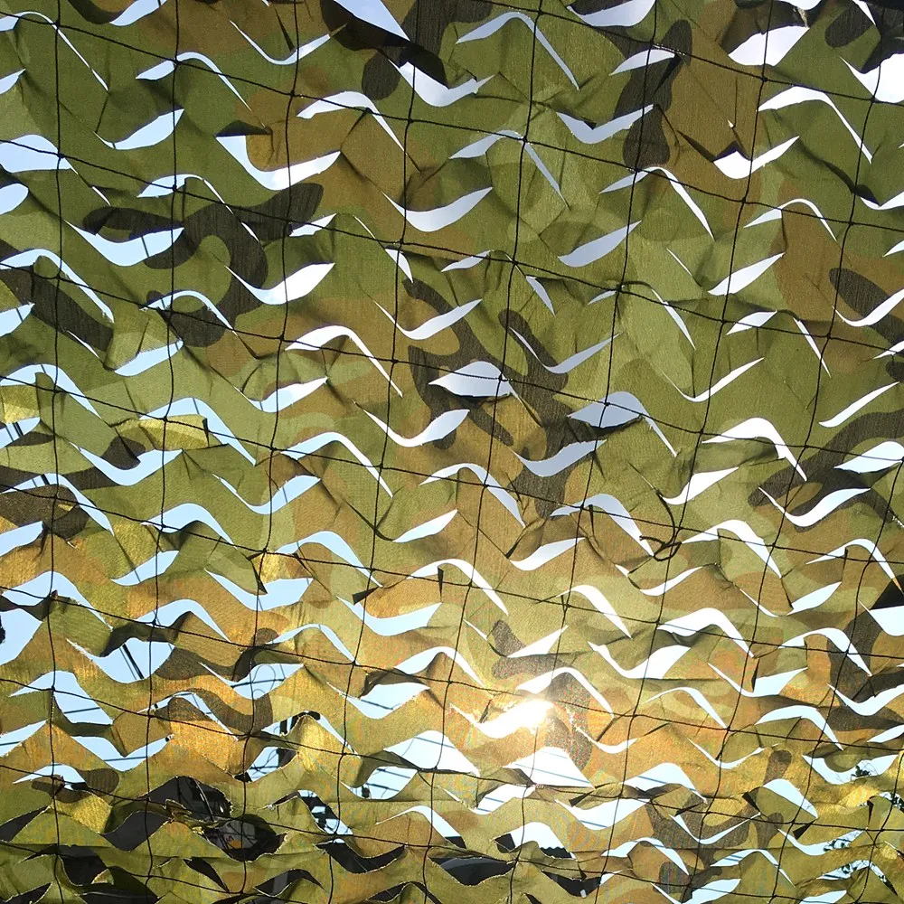 LOOGU Reinforced Military Camo Netting Army Camouflage Nets Sand White Blue Black Garden Shade Concealment Mesh Hiding Awnings