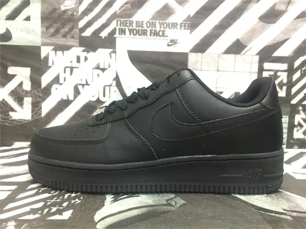 photo color Air Force 1 One Low 07 Lv8 Utility черно-белая женская и мужская Обувь Af1 кроссовки - Цвет: photo color
