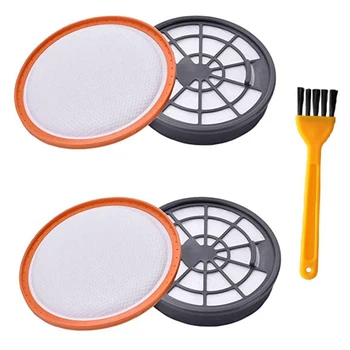 

2 Pack Replacement Filters Post Motor HEPA Filter for VAX 95 Air Compact Series Vacuum Cleaners with Cleaning Brush