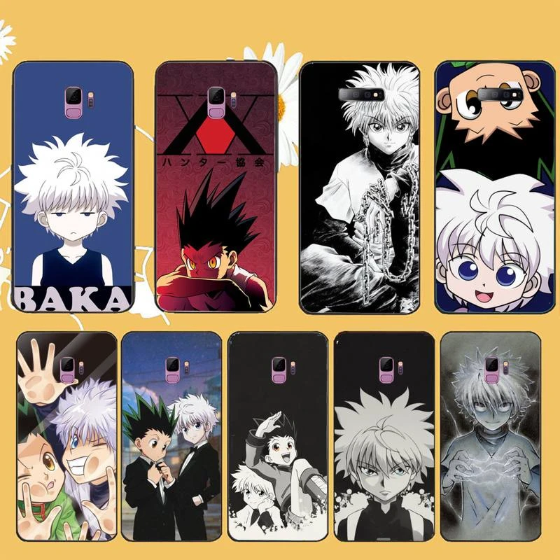 Japan Anime Hunter X Hunter Phone Cases For Samsung Galaxy S 9 10 A 10 21 30 31 40 50 51 71 S Note J 4 18 Plus Phone Case Covers Aliexpress