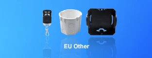 WELAIK EU-standard Satellite-Socket DIY-запчасти для настенных спутниковых розеток-без стеклянной панели A8SAW/B