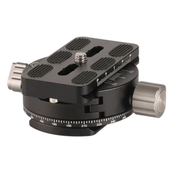 

PAN-02 Pan-Tilt Base 360 degree Panoramic Indexing Adjustment Pan-Tilt Holder for RRS