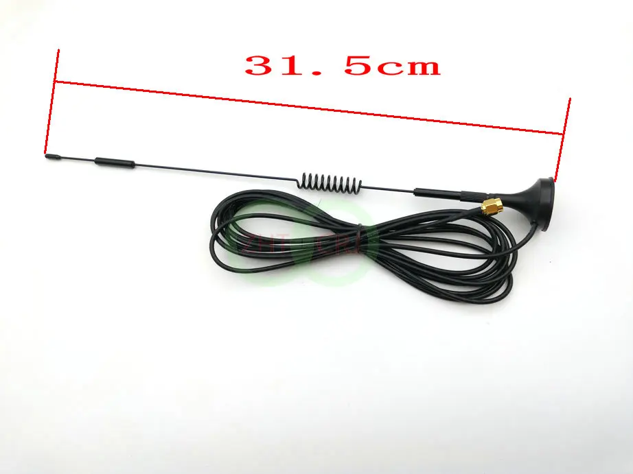 100pcs lot 4G 3G GSM antenna 7dbi  high gain magnetic base with 3meters cable sma male