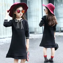 Платья-свитера для девочек; детский тонкий пуловер принцессы; вязаные свитера с длинными рукавами для маленьких девочек; осенне-зимняя одежда