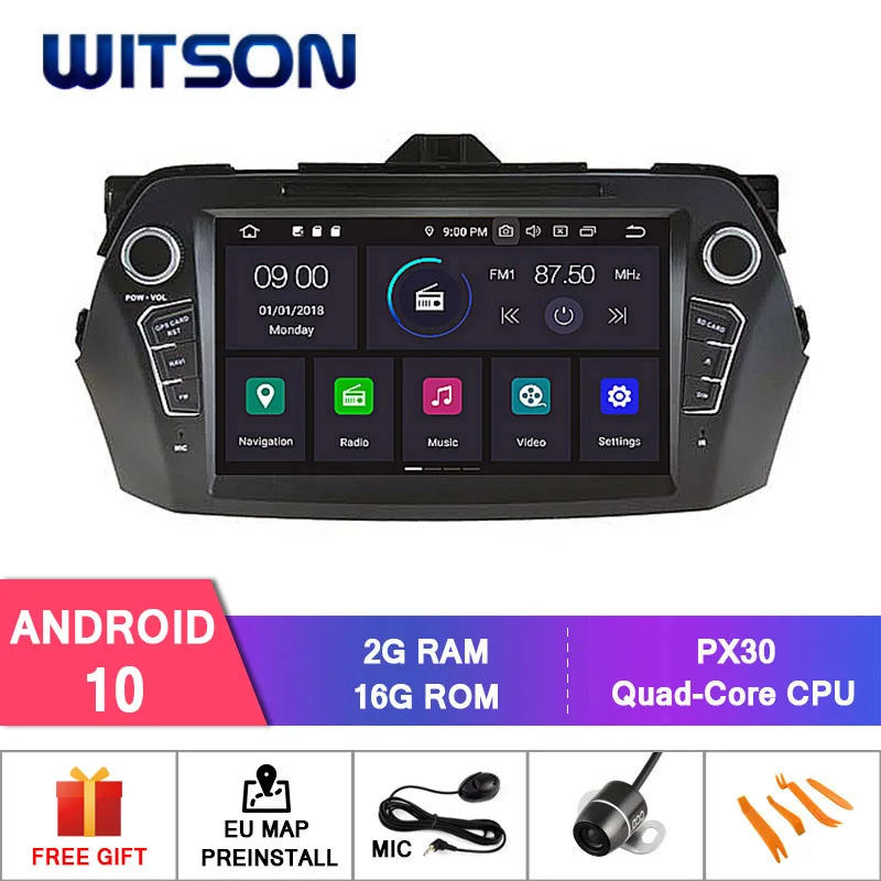WITSON Android 9 0 IPS HD экран для SUZUKI CIAZ 2016 автомобильный DVD GPS радио 4 ГБ ОЗУ + 32 Гб FLASH 8 Octa Core