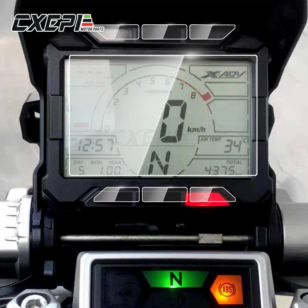 2 комплекта защитная пленка на приборную панель для мотоцикла Honda X ADV750 XADV 750 2017