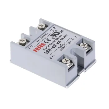 

SSR Solid State Relay SSR-40VA 40A Relais Regulator 24-380VAC Output SSR 40VA single phase Solid State Relay