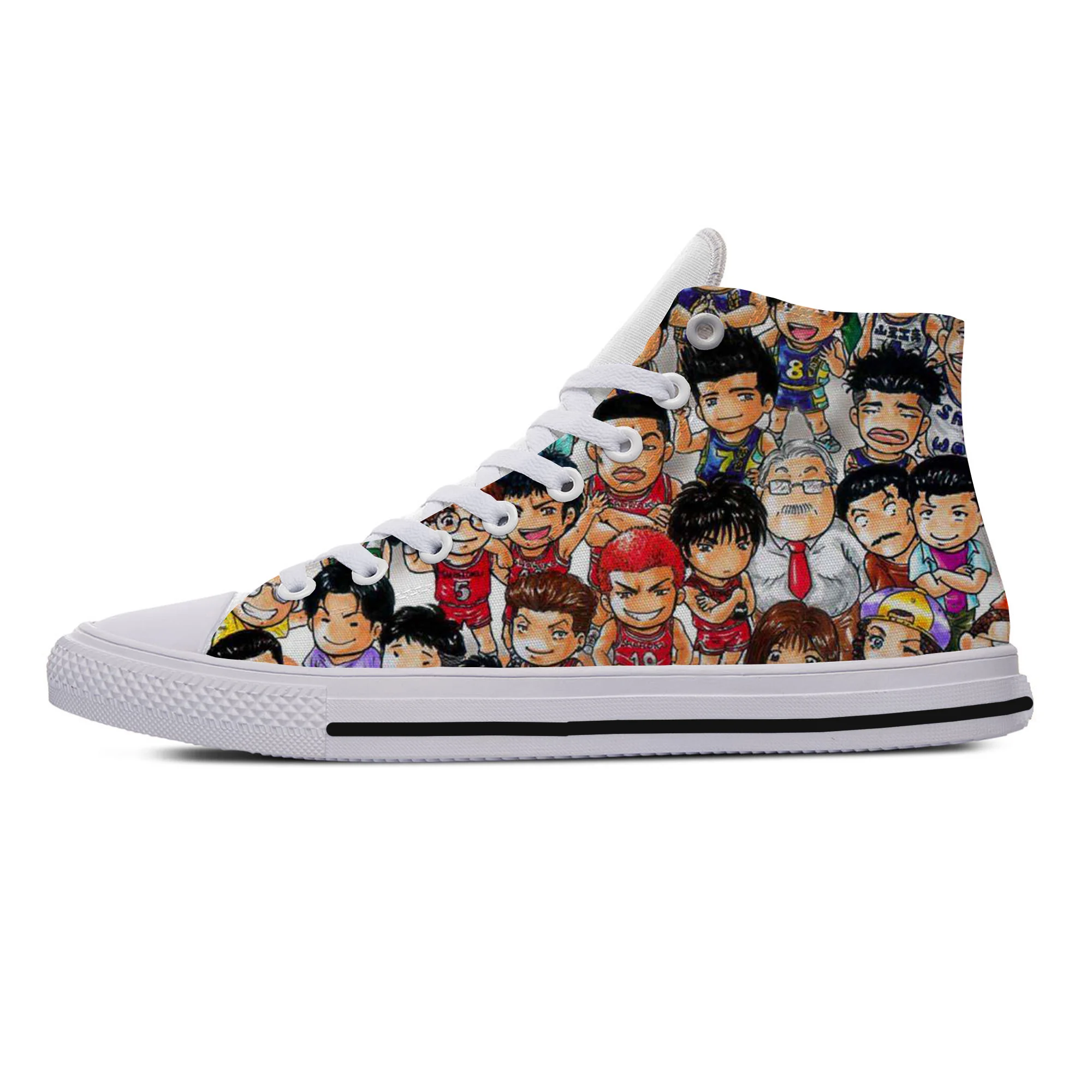 

Hot Latest slamdunk Shoes Men Slam Dunk Rukawa maple cartoon Lightweight Fashion Plimsolls Breathable Comfortable Canvas Shoes
