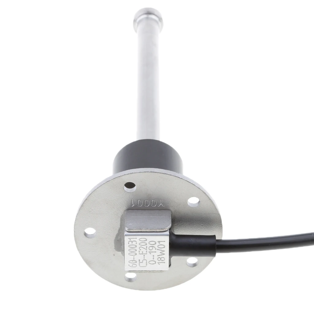 200mm Fuel & Liquid Water Level Gauge Sensor & 52mm 2'' Fuel Gauge for Boat Marine Yacht Truck Car