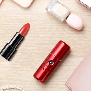 

Nano Hydrating Instrument Spraying Machine Negative Ion Nano Steaming Face Moisturizing-Red
