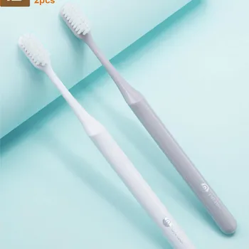 오리지널 샤오미 닥터 B 칫솔, 청소년 버전, 더 나은 브러시 와이어 케어, 편안한 부드러운 잇몸, 일상 청소, 2 개