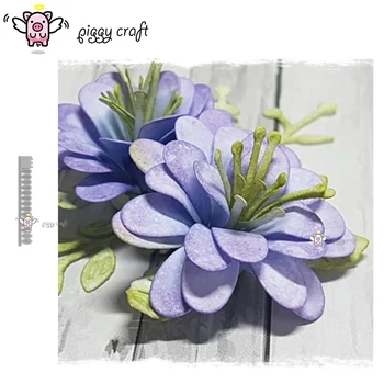 

Piggy Craft metal cutting dies cut die mold Roll flower decoration Scrapbook paper craft knife mould blade punch stencils dies