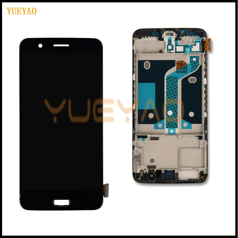 ЖК-дисплей для Oneplus 5 с сенсорной панелью в сборе A5000 Five дигитайзером и рамкой |