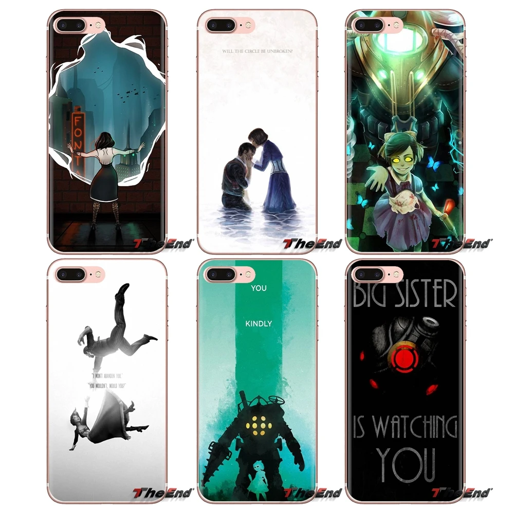 Мягкий чехол для телефона Bioshock Infinite House Fitzroy Huawei G7 G8 P7 P8 P9 P10 P20 P30 Lite Mini Pro P Smart Plus 2017