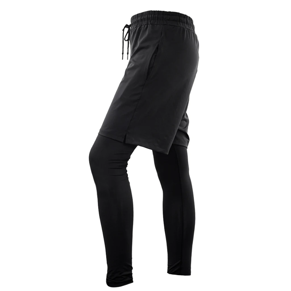 Men's Sports Leggings Fitness Pants Quick Dry MTB Mountain Rode Bike Bicycle Cycling Running Compression Sports Cycle Pants 