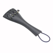 3/4 4/4 Violin Fiddle Tailpiece Hill Style with 1pcs Tailgut Tailcord 4 Fine Tuners Aluminum Alloy Durable Strong 3/4 4/4 Violin Fiddle Tailpiece Hill Style with 1pcs Tailgut Tailcord 4 Fine Tuners Aluminum Alloy Durable Strong