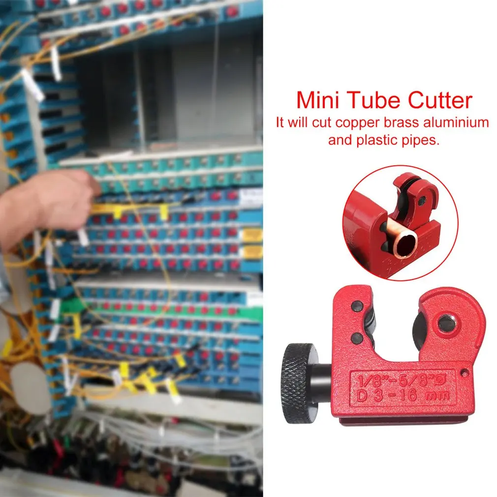 Mini 3mm-16mm Pipe Tube Cutter Cutting Tool For Copper Aluminium PVC Brass Tube