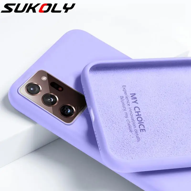 Чехол для Samsung Galaxy S20FE M51 тонкий мягкий чехол из жидкого силикона защитный A51 A71 S21 S30