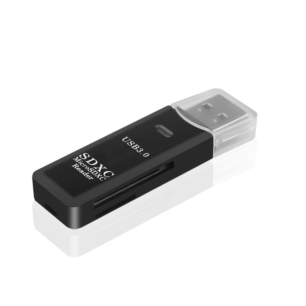 Kebidu mini Super speed 5 Гбит/с 2 в 1 USB 3 0 для SDHC SDXC Micro SD Card Reader адаптер SD/TF Trans flash Converter Tool|adapter