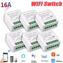 MINI DIY 16A Wifi Smart Switch module 2-way Control Timer Wireless Switches Smart Home for Alexa Google Home Tuya Smart Life APP
MINI DIY 16A Wifi Smart Switch module 2-way Control Timer Wireless Switches Smart Home for Alexa Google Home Tuya Smart Life APP