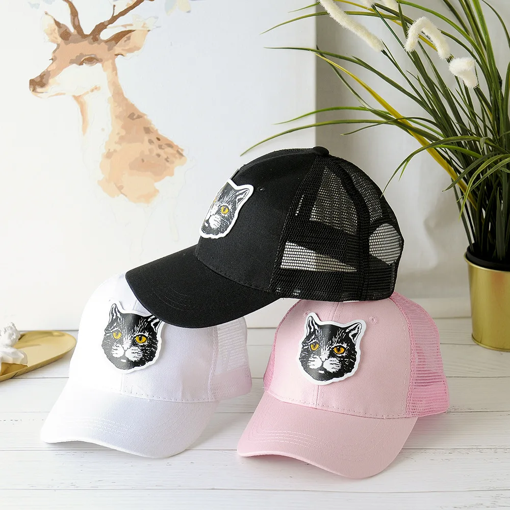 

Spring And Summer Skynet Eye Baseball Cap Outdoor Sun-resistant College Style Sun Hat Breathable Fishing Hat Couples Brim Hat
