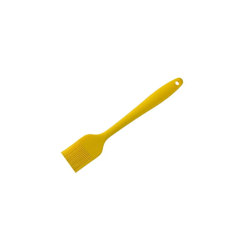 Yellow Силиконовая масляная щетка для барбекю инструменты для выпечки соусов щетка масло для гриля щетка как инструмент для гриля, кухонный инструмент, кухонные аксессуары - Цвет: Yellow